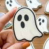 Jedlé Halloweenske nálepky