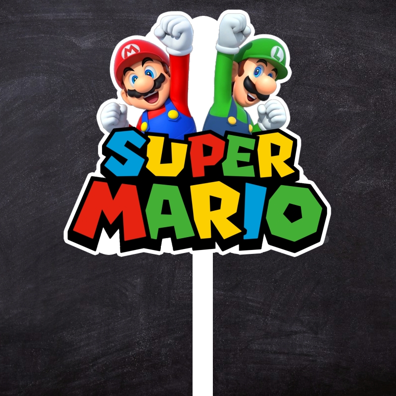 Zápich Super Mario a Luigi