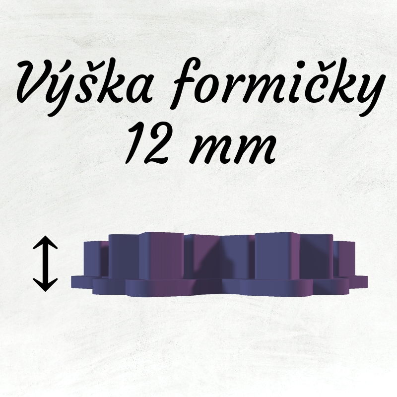 Vykrajovače Vločky 2 ks typ 1