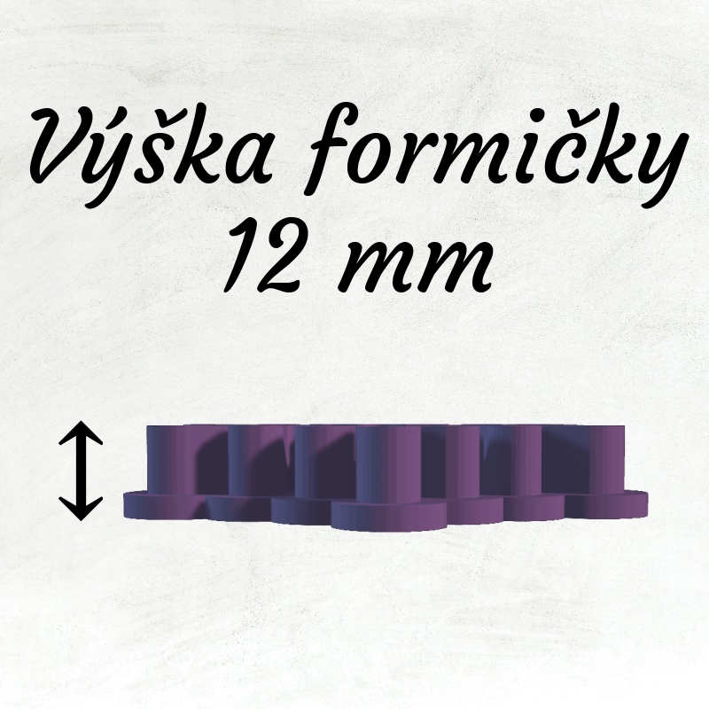 Vykrajovače Vločky 2 ks typ 2