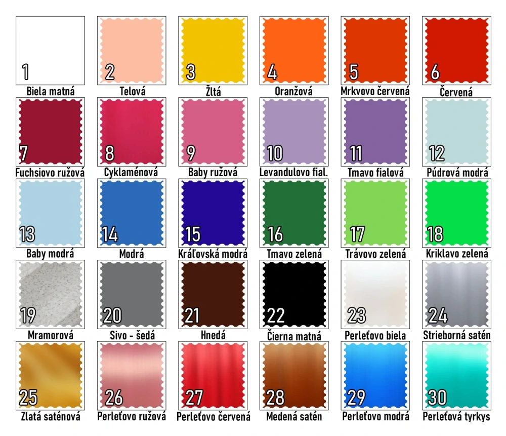 Šach set 6ks - Viacfarebný zápich