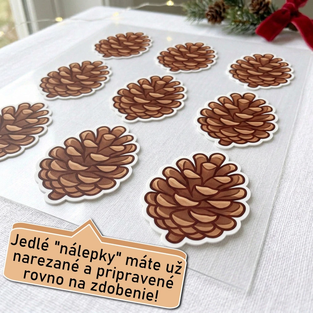 Fondánové nálepky s presným vykrajovačom S15 - Šiška