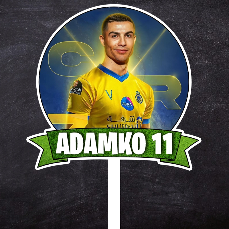 Futbalový hráč - akýkoľvek s Menom a vekom - zápich