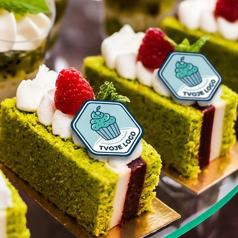 Fondánové nálepky s vlastným dizajnom aj tvarom - Voľný obrys