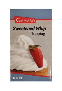 Gamaro Rastlinná sladená smotana 1 l