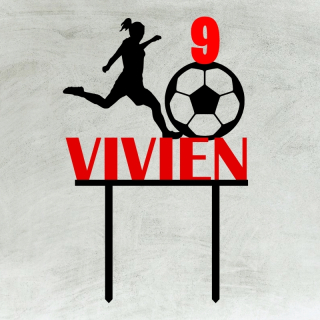 Futbalistka s menom a vekom - Dvojfarebný zápich
