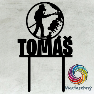 Hasič s menom - Viacfarebný zápich