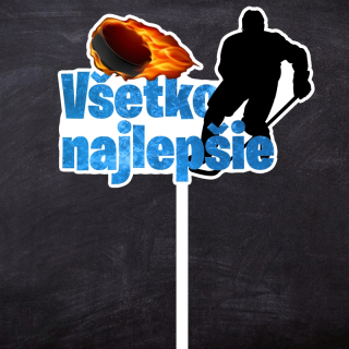 Obrázkový zápich Hokejista