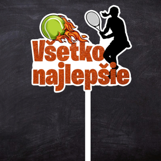 Obrázkový zápich Tenistka