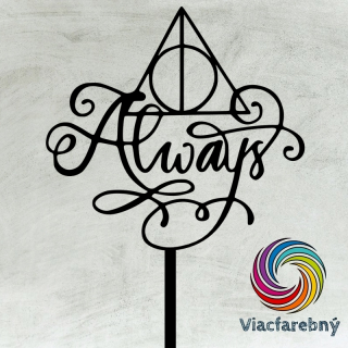 Nápis Always - Harry Potter