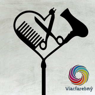 Pre kaderníčku - Viacfarebný zápich