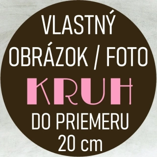 Vlastný obrázok / foto do veľkosti A4 - KRUH
