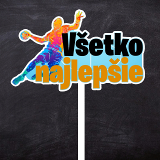 Obrázkový zápich Hádzanár