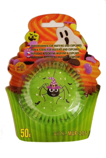 !ZĽAVA! Alvarak Košíčky Halloween pavúk 50 ks