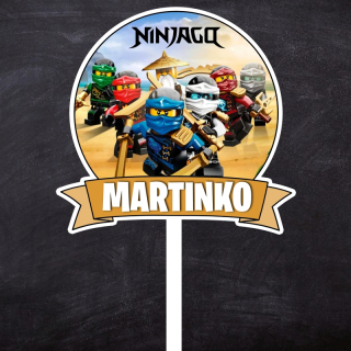 Zápich Ninjago s menom a vekom