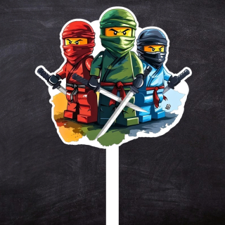 Zápich Ninjago postavičky