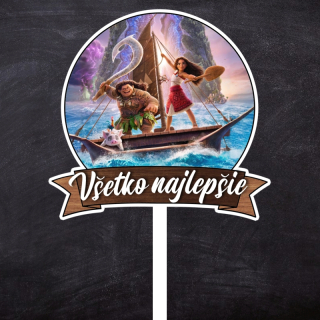 Zápich Vaiana - Moana "Všetko najlepšie"