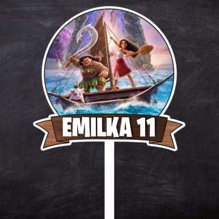Zápich Vaiana - Moana s menom a vekom