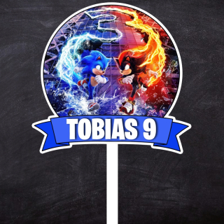 Zápich Sonic 3 s menom a vekom