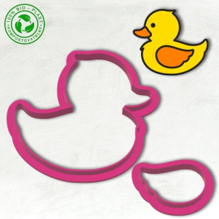 Vykrajovač Kačička s krídlom set 2ks