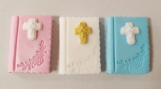 Cukrová dekorácia KNIŽKA rôzne farby 1 ks