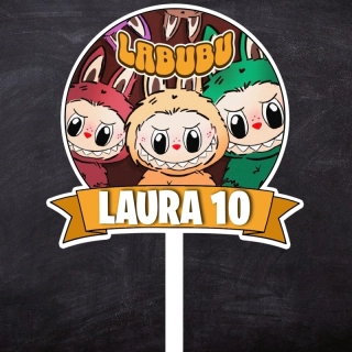 Zápich Labubu s menom a vekom