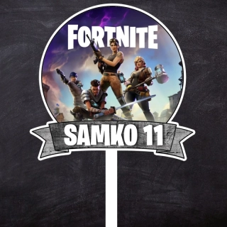 Zápich Fortnite s menom a vekom