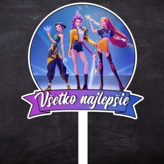 Zápich Huntrix "Všetko najlepšie"