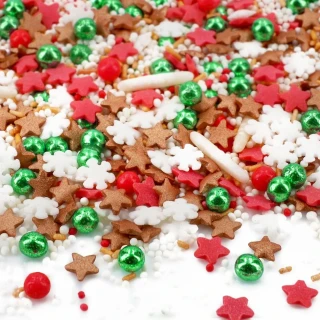 Cukrové Sprinkles Santa´s Secret 60 g