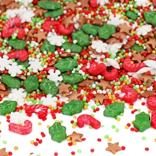 Cukrové Sprinkles Under the mistletoe 60 g